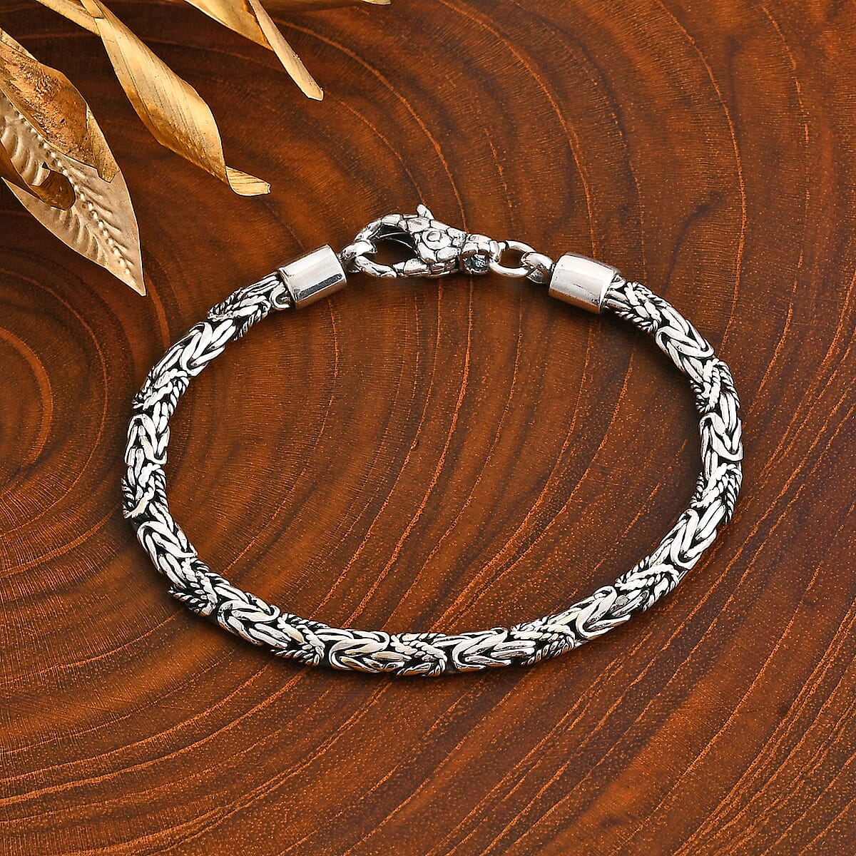 D'Joy Bali Legacy Borobudur Chain Bracelet in Sterling Silver (8.00 In) 15.50 Grams image number 1