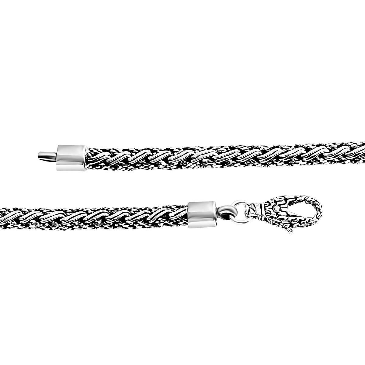 D'Joy Bali Legacy Padian Chain Bracelet in Sterling Silver (8.00 In) 16.30 Grams image number 3