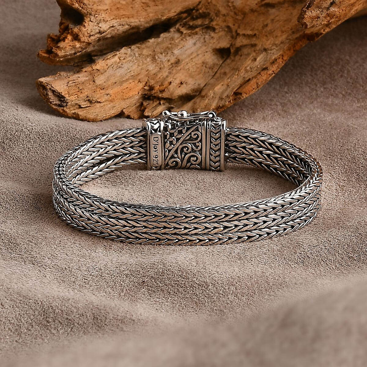 Bali Legacy Tulang Naga Chain Bracelet in Sterling Silver (7.25 In) 44.25 Grams image number 1
