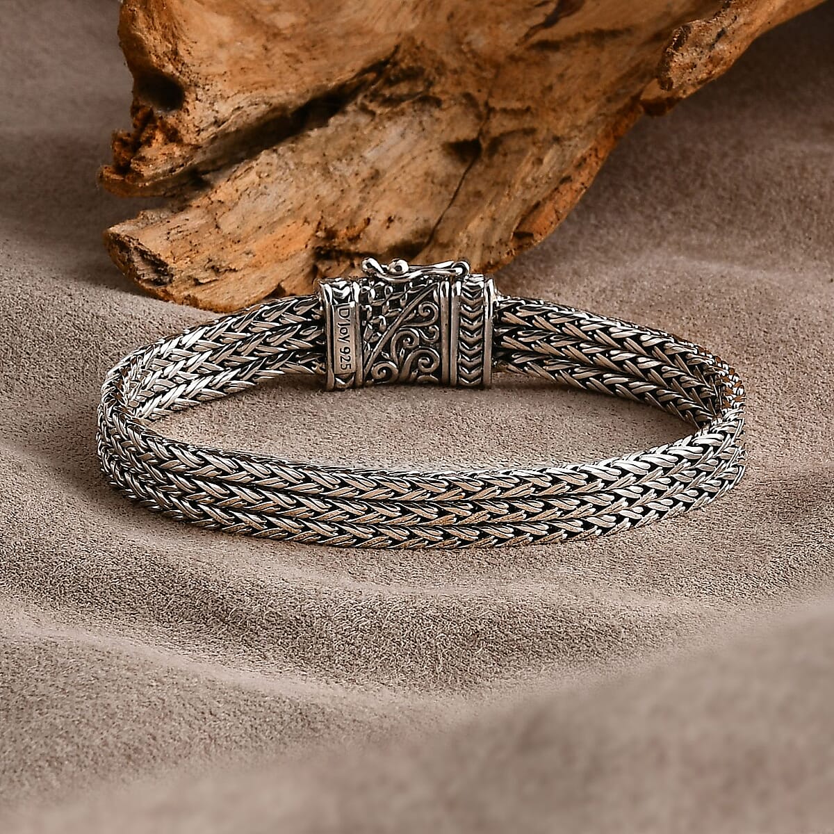 Bali Legacy Padian Chain Bracelet in Sterling Silver (8.00 In) 43.80 Grams image number 1