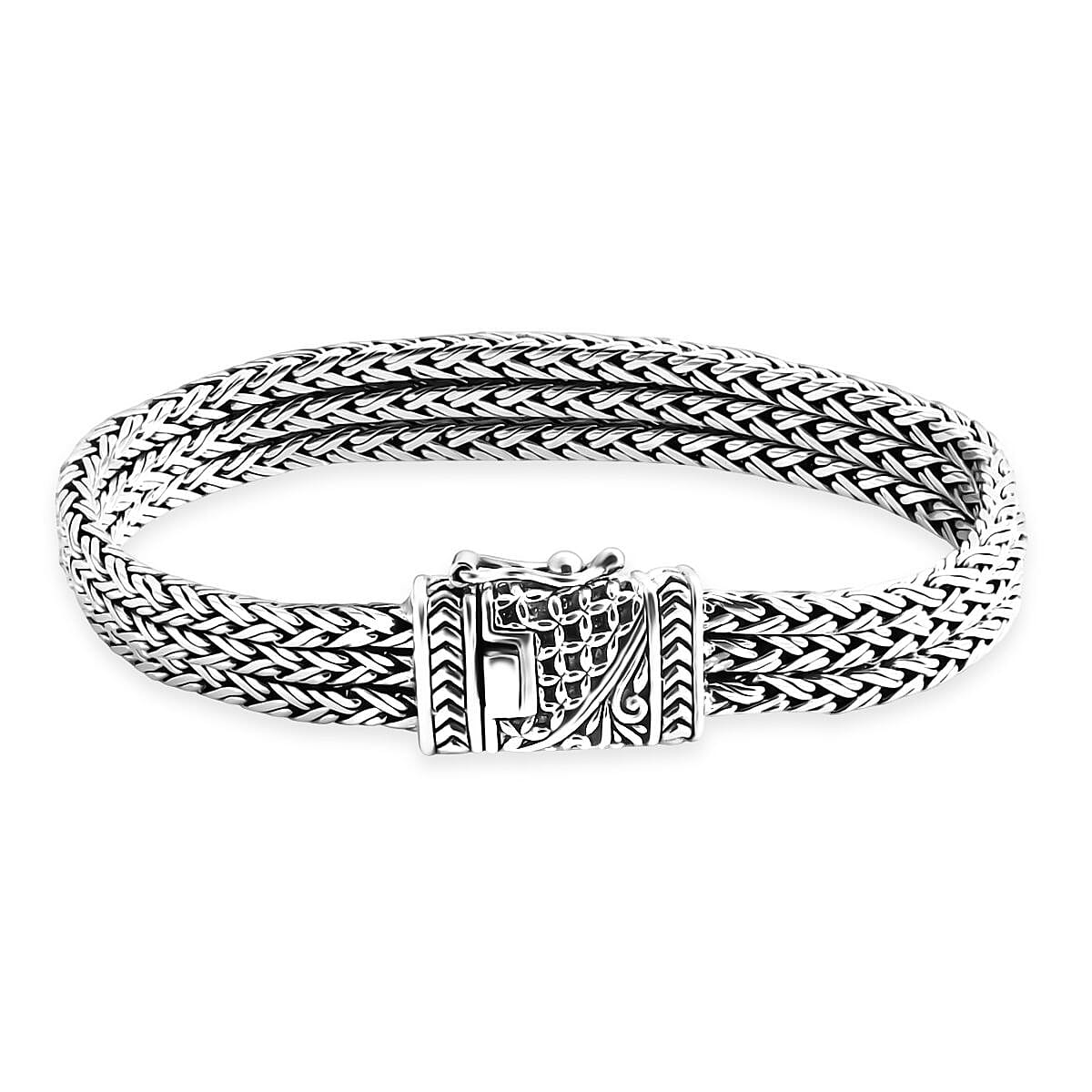Bali Legacy Padian Chain Bracelet in Sterling Silver (8.00 In) 43.80 Grams image number 3