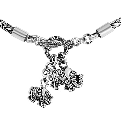 Bali Legacy Borobudur Chain Bracelet in Sterling Silver (6.50 In) 10.20 Grams