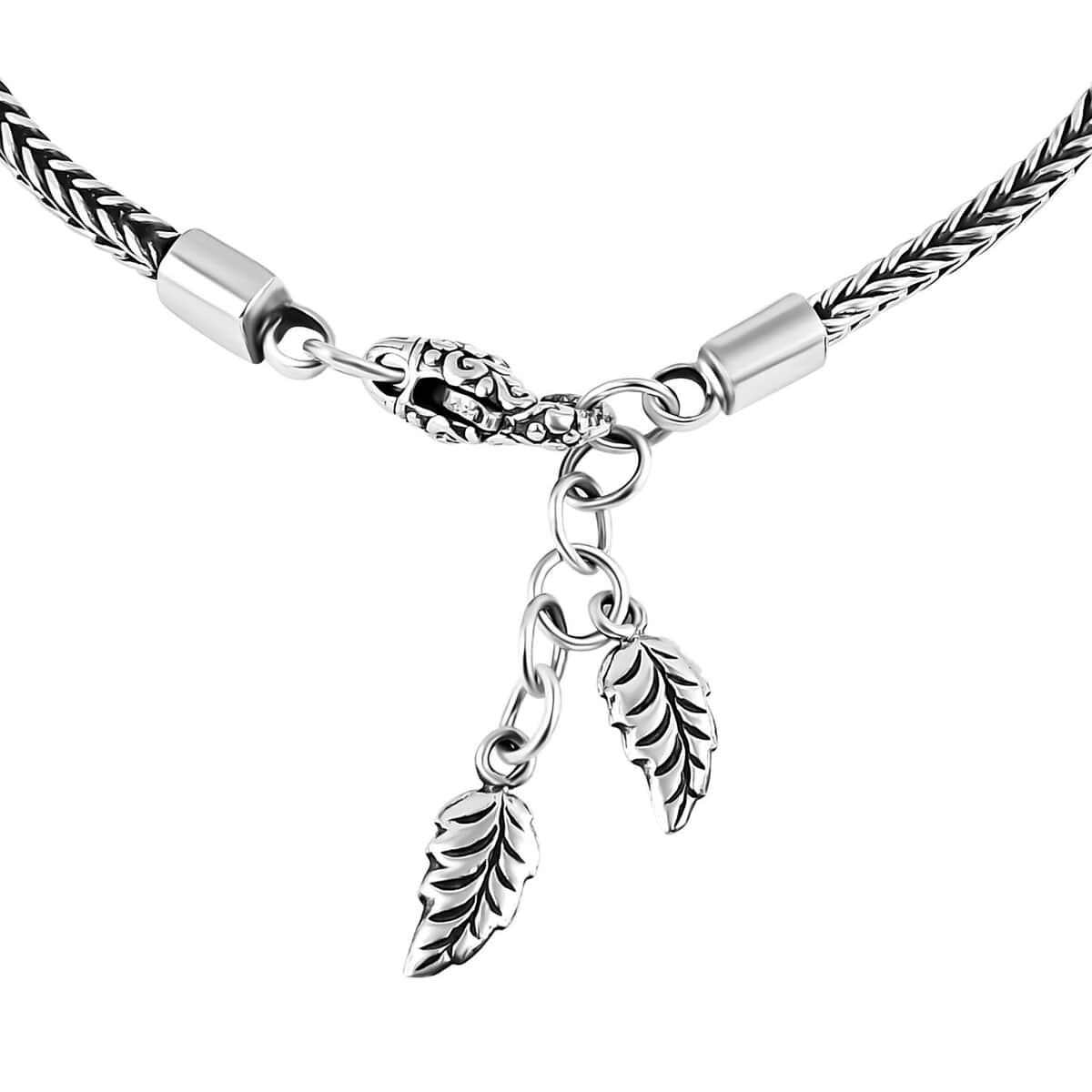 Bali Legacy Sterling Silver Tulang Naga Chain Bracelet (6.50 In) 12.34 Grams image number 1