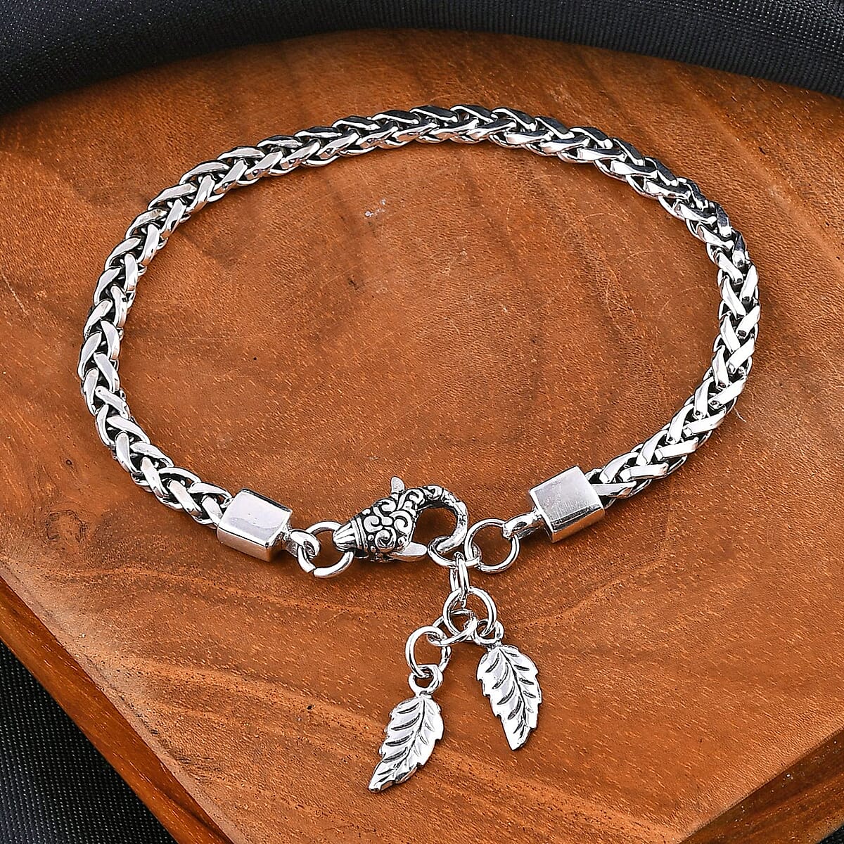 Bali Legacy Sterling Silver Padian Chain Bracelet (7.25 In) 14.08 Grams image number 1