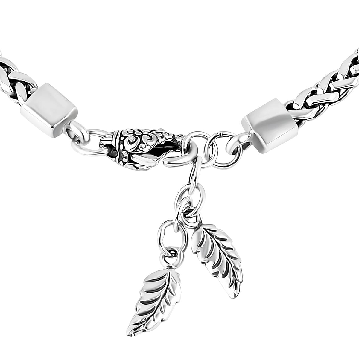 Bali Legacy Sterling Silver Padian Chain Bracelet (7.25 In) 14.08 Grams image number 2