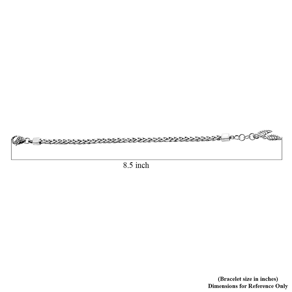 Bali Legacy Sterling Silver Padian Chain Bracelet (7.25 In) 14.08 Grams image number 3