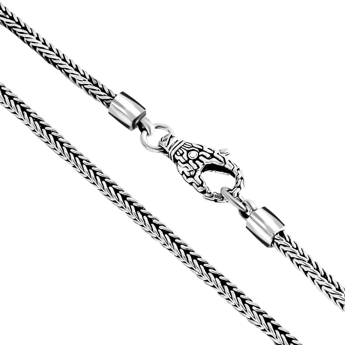 Bali Legacy Tulang Naga Chain Necklace in Sterling Silver 27.75 Grams 22 Inches image number 3