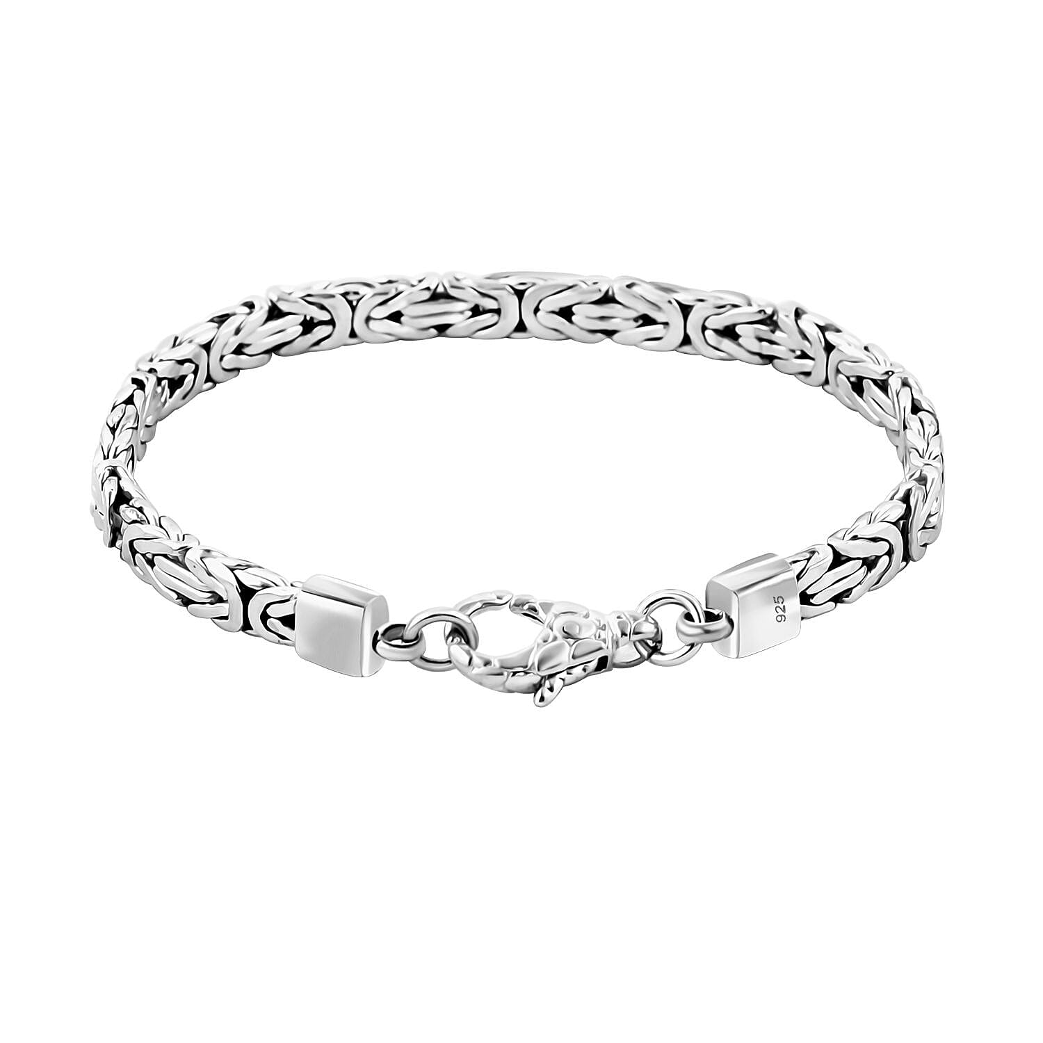 Bali Legacy Borobudur Chain Bracelet in Sterling Silver (7.25 In) 23.75 Grams