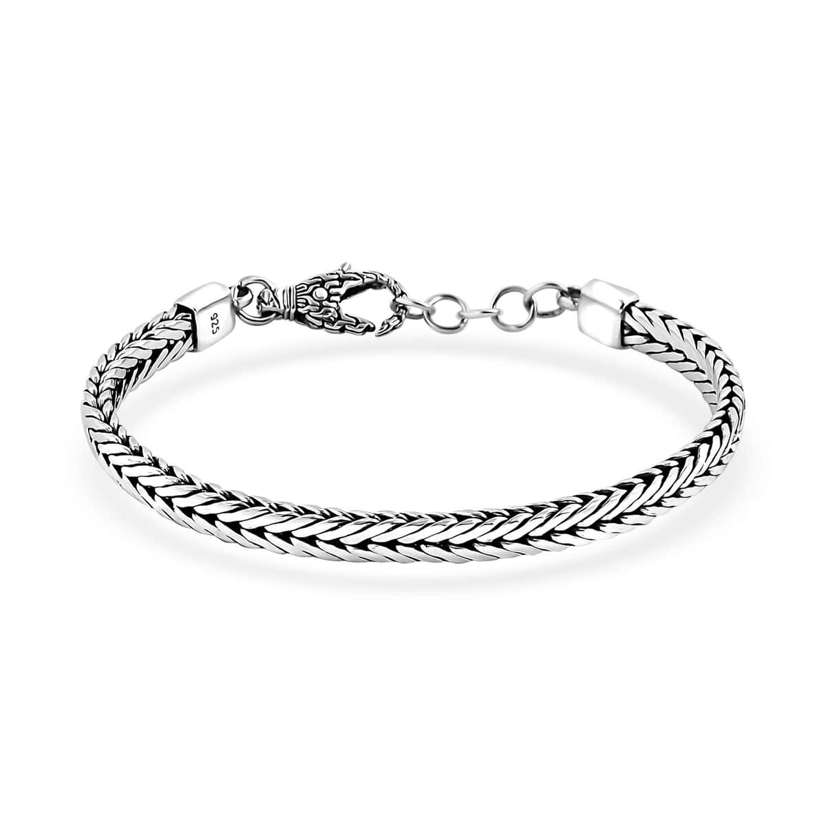 Bali Legacy Tulang Naga Chain Bracelet in Sterling Silver (7.25 In) 21.15 Grams image number 0