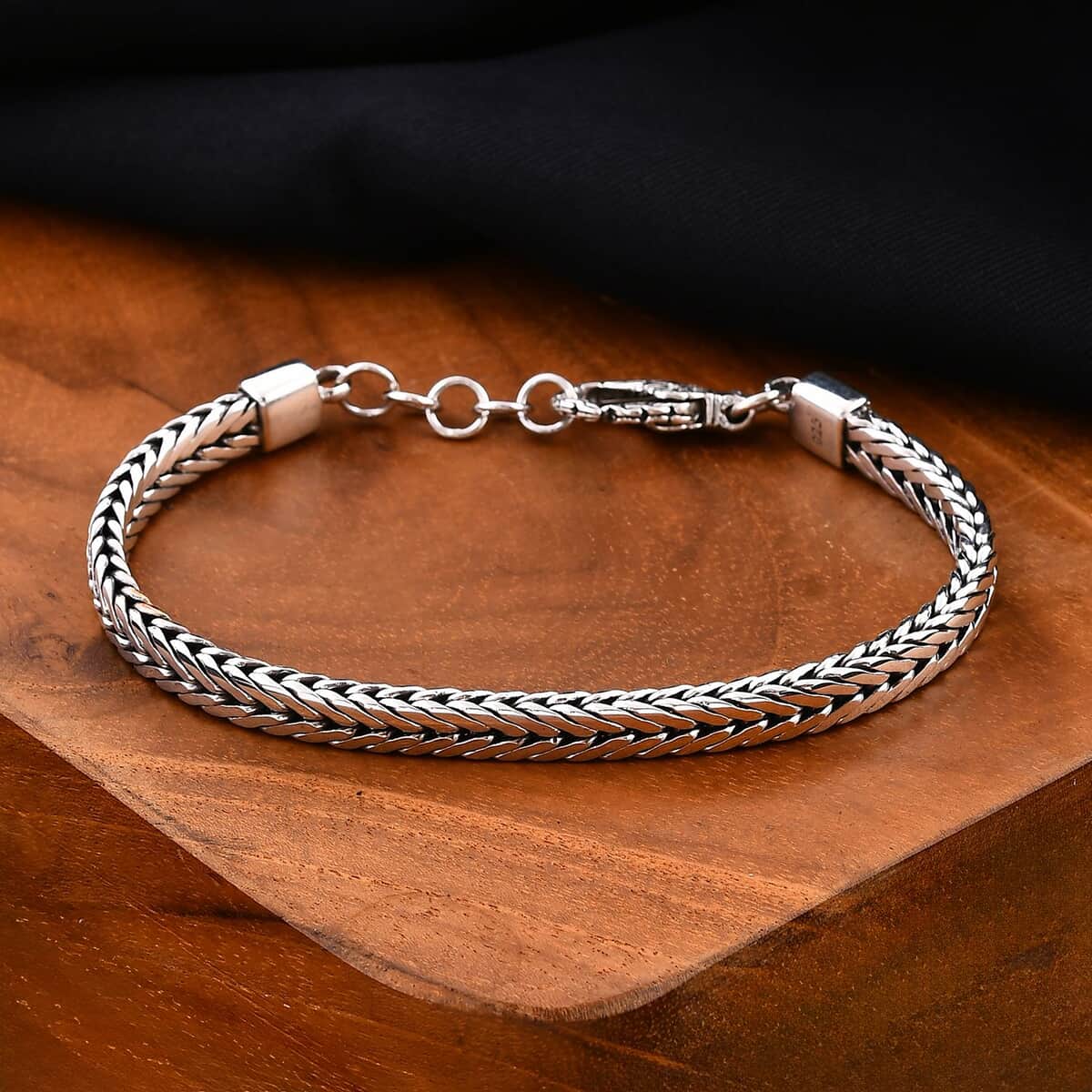 Bali Legacy Tulang Naga Chain Bracelet in Sterling Silver (7.25 In) 21.15 Grams image number 1