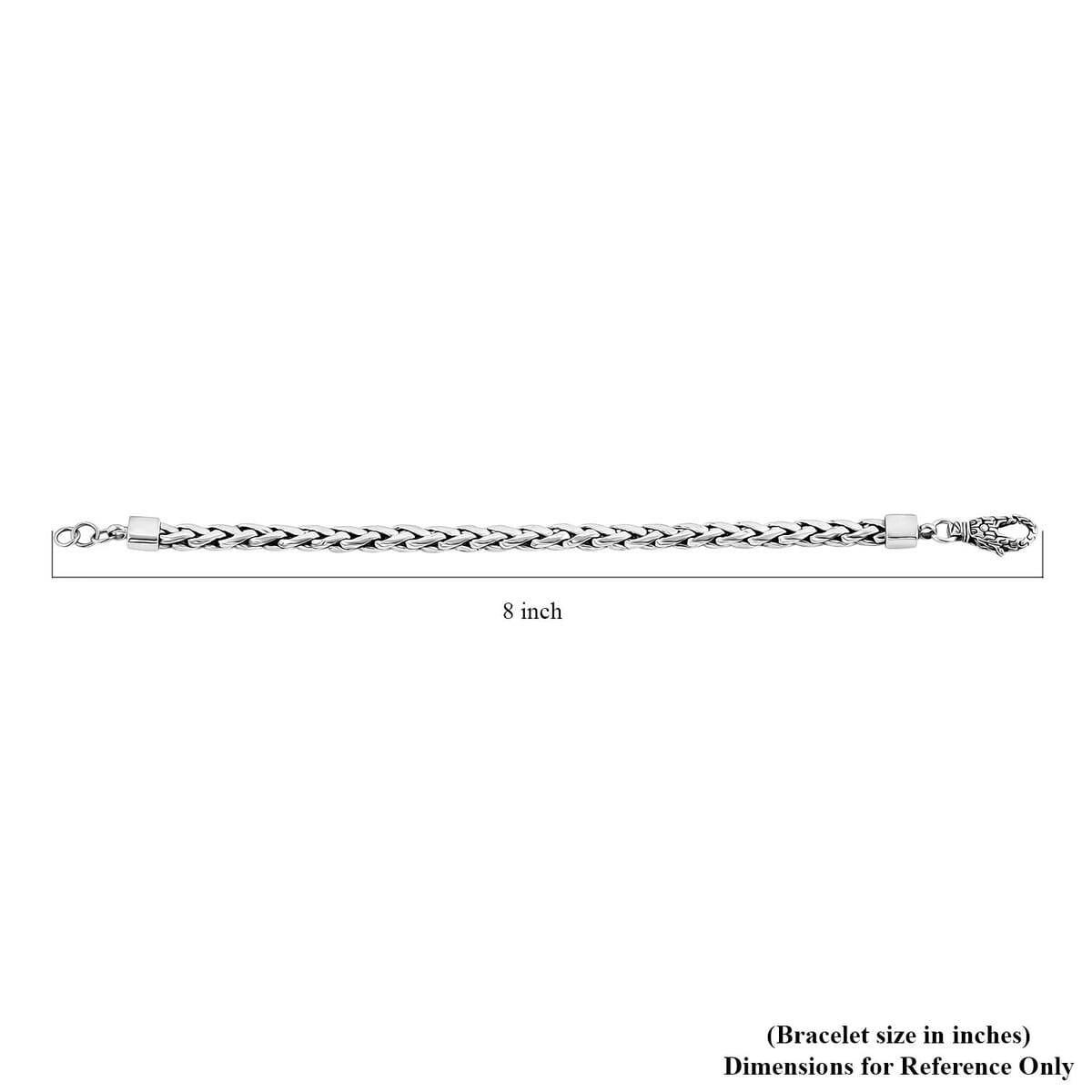 Bali Legacy Padain Chain Bracelet in Sterling Silver (7.25 In) 18.85 Grams image number 4