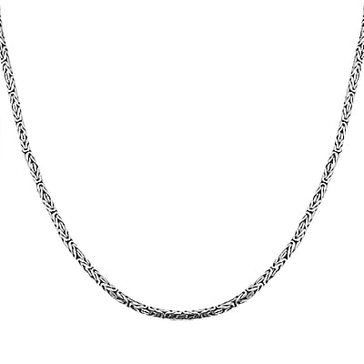 Bali Legacy Sterling Silver Borobudur Necklace 22 Inches 52.10 Grams