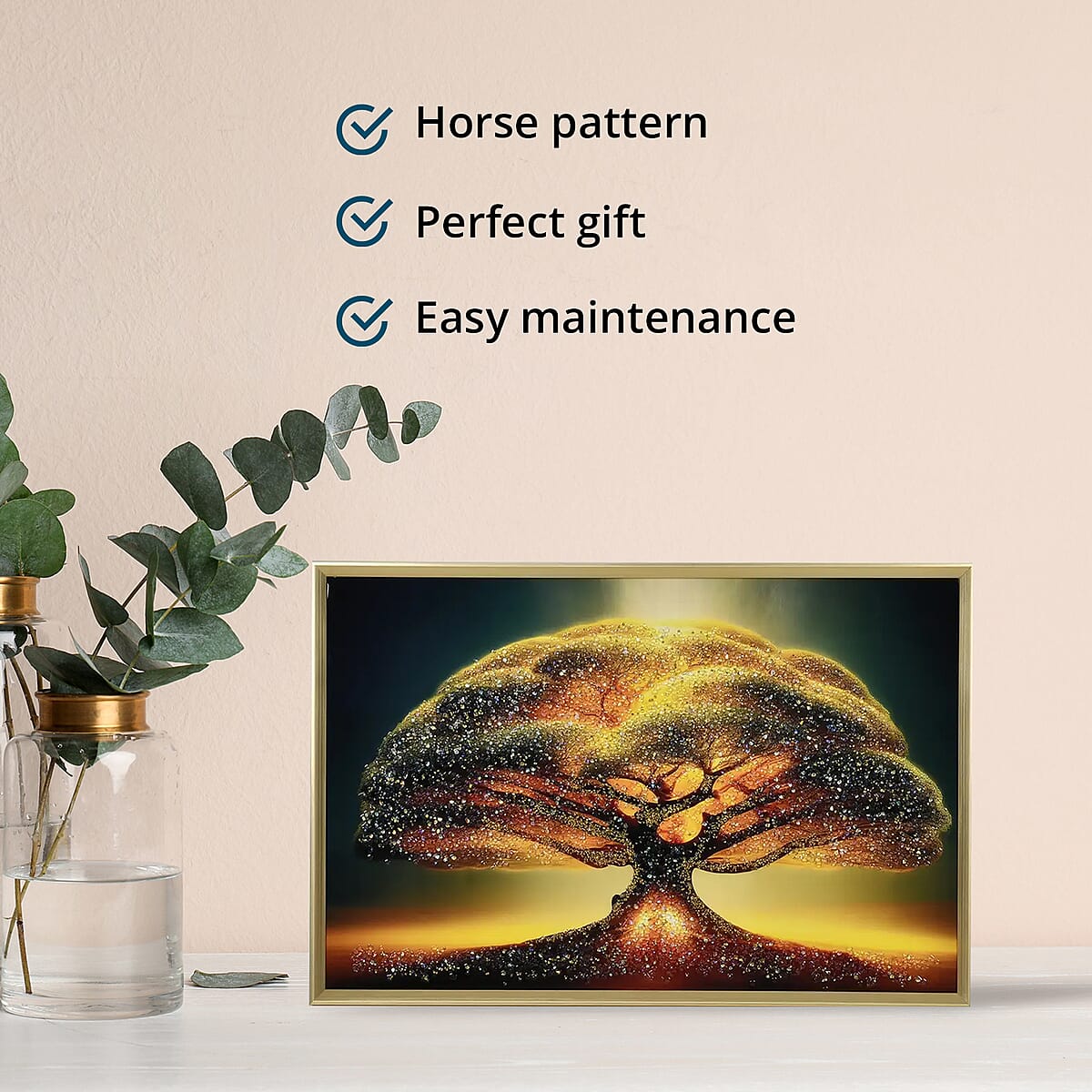 Big Tree Crystal Painting Photo Frame image number 3