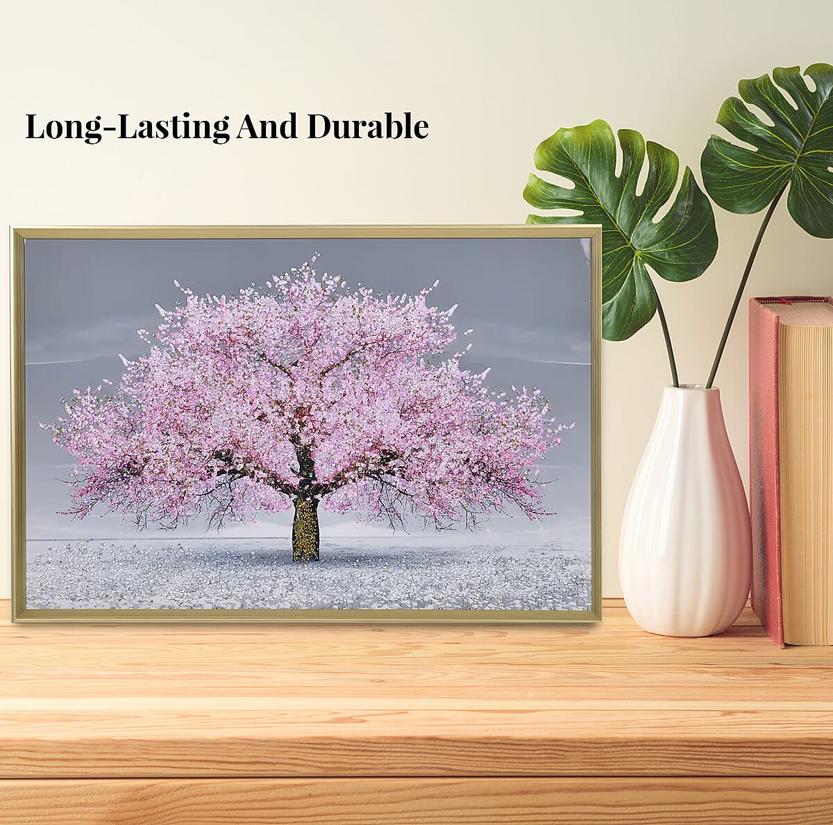 Cherry Blossom Tree Crystal Painting Photo Frame image number 4