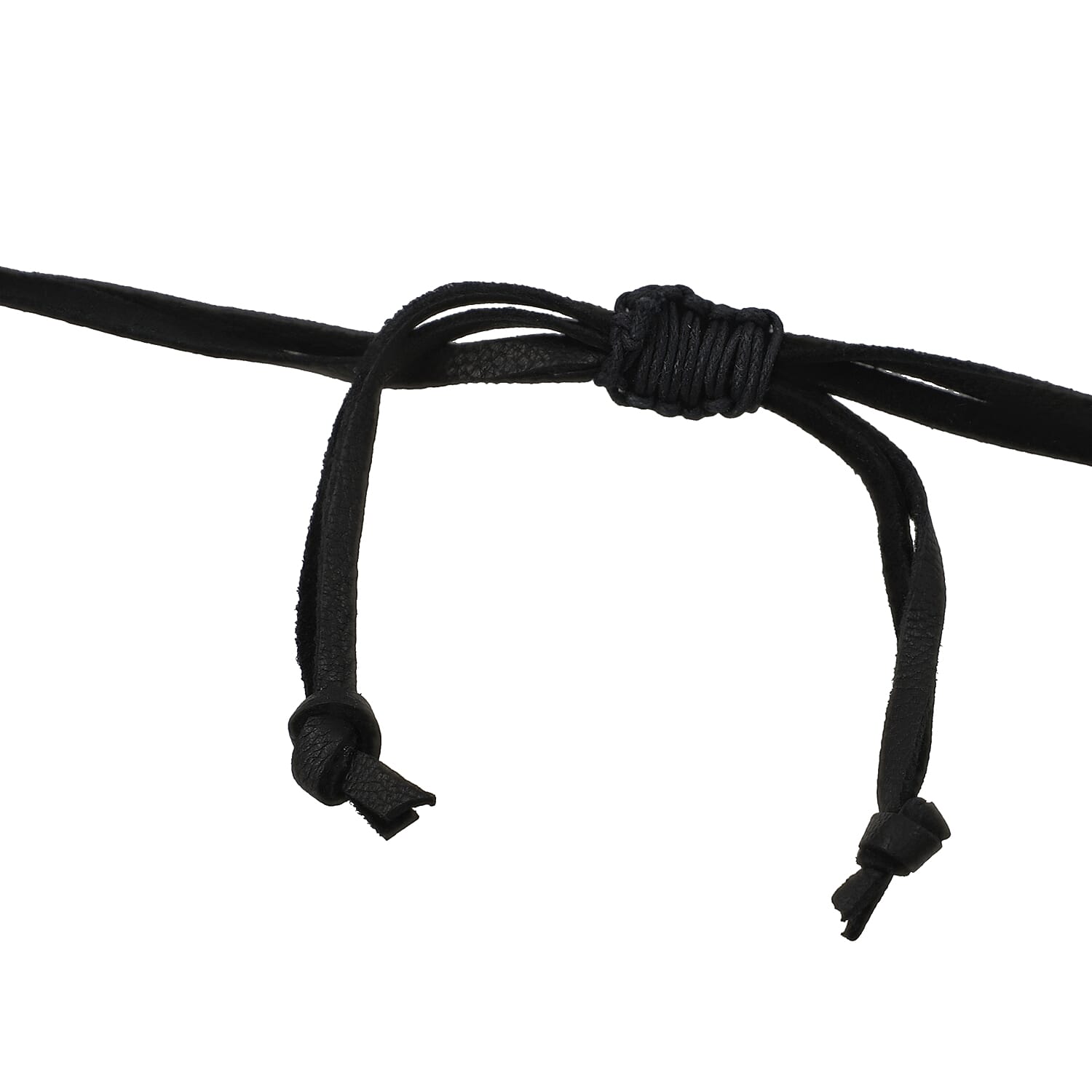 Buffalo Horn Necklace with Wooden Beads