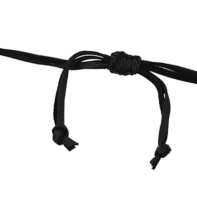 Buffalo Horn Necklace with Wooden Beads
