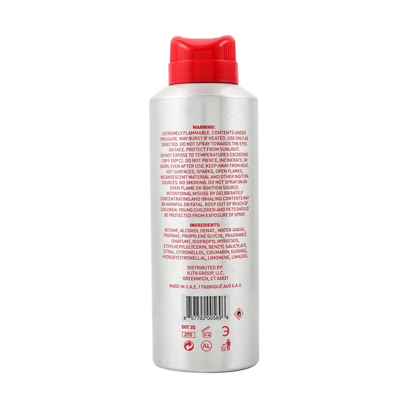 Mario Lopez - Deo Spray 200ml/6.7oz - Red