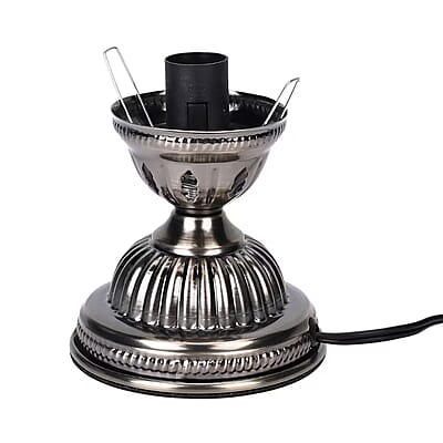 Turkish Moroccan Glass Mosaic Table Lamp (4.5x4.5x11.4) (110V, US Plug, Without Bulb, 30W)