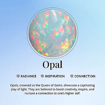 Ethiopian Welo Opal / Yellow Gold Over Sterling Silver - Product card gallery slide 4 (10177357185337)