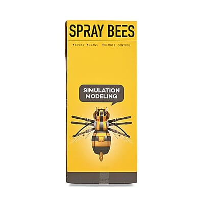 Closeout Sumsync Spray Bee Toy with Remote Control, Robot Toys for Kids with Music and LED Light