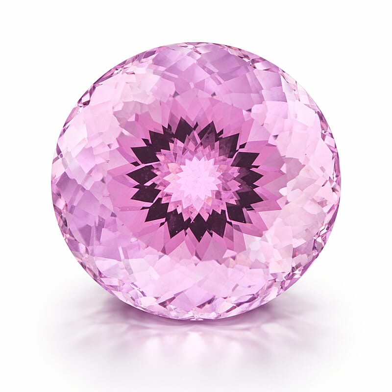 Certified and Appraised AAAA Patroke Kunzite (Rnd Free Size) 70.88 ctw