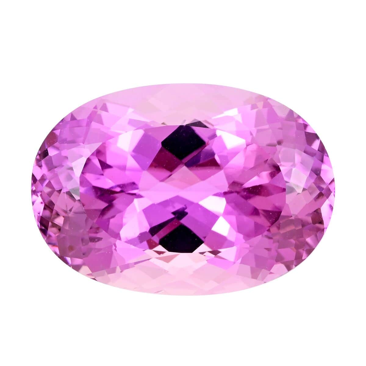 Certified & Appraised AAAA Patroke Kunzite (Oval Free Size) 44.74 ctw image number 0