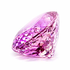 Certified & Appraised AAAA Patroke Kunzite (Oval Free Size) 44.74 ctw