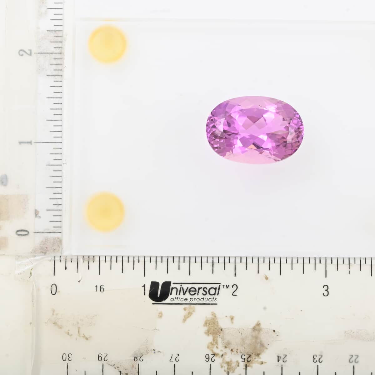 Certified & Appraised AAAA Patroke Kunzite (Oval Free Size) 44.74 ctw image number 3