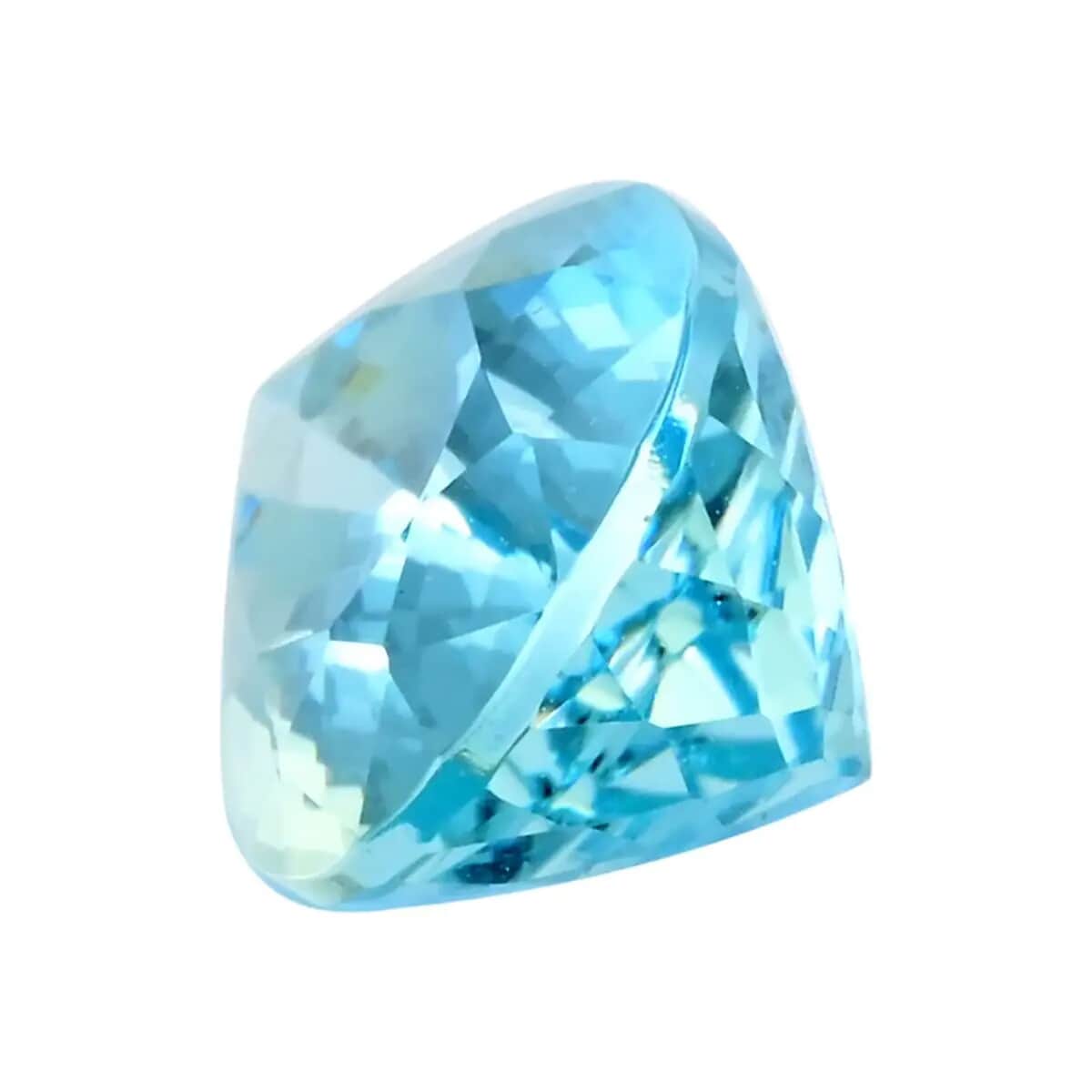 One Of A Kind Certified & Appraised AAAA Santa Maria Aquamarine (Pear Free Size) 4.42 ctw image number 1