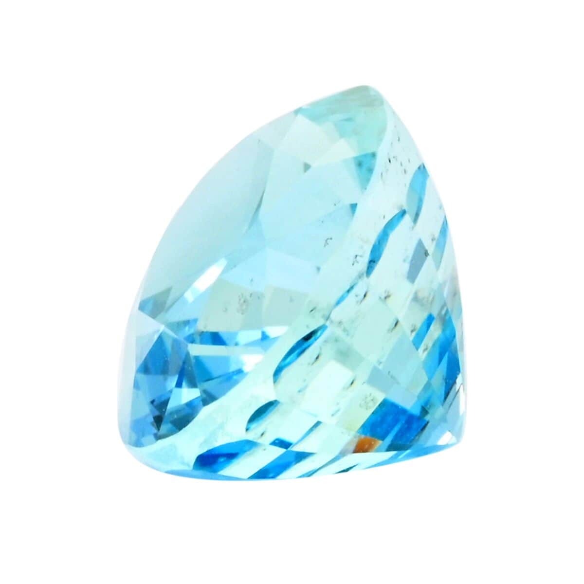 Chairman Vault Collection One Of A Kind Certified & Appraised AAAA Santa Maria Aquamarine (Oval Free Size) 8.23 ctw image number 1