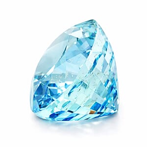 Chairman Vault Collection One Of A Kind Certified & Appraised AAAA Santa Maria Aquamarine (Oval Free Size) 8.23 ctw