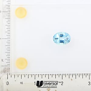 One Of A Kind Certified & Appraised AAAA Santa Maria Aquamarine (Ovl Free Size) 8.16 ctw