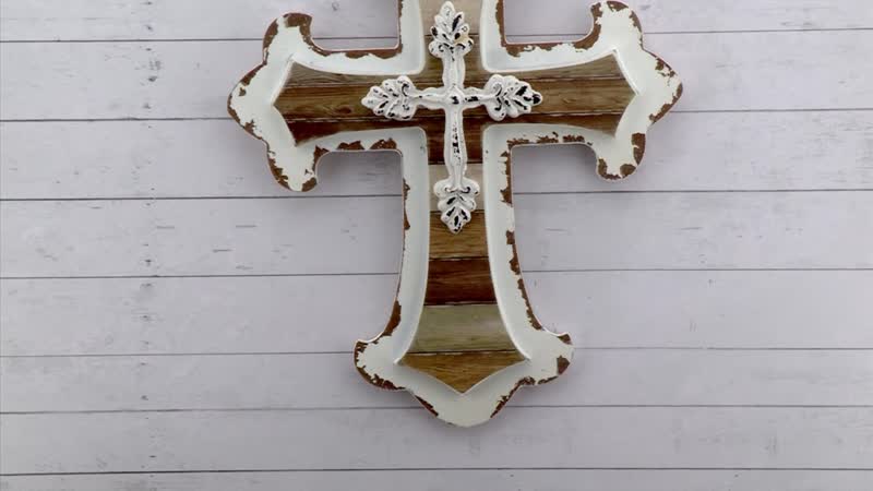 Closeout Wooden Wall Cross