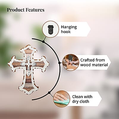 Closeout Wooden Wall Cross