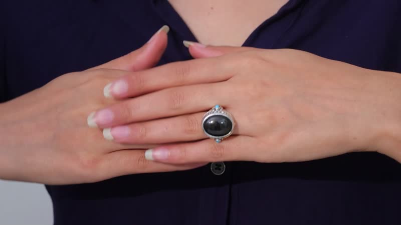 Artisan Crafted Elite Shungite, Sleeping Beauty Turquoise Ring in Sterling Silver (Size 10.0) 11.40 ctw