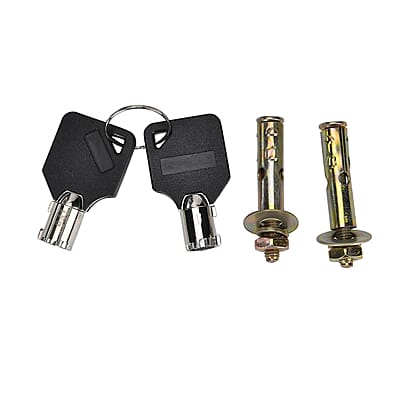 Safe Box with Password Lock and Two Emergency Keys (Powered by 4xAA Batteries)