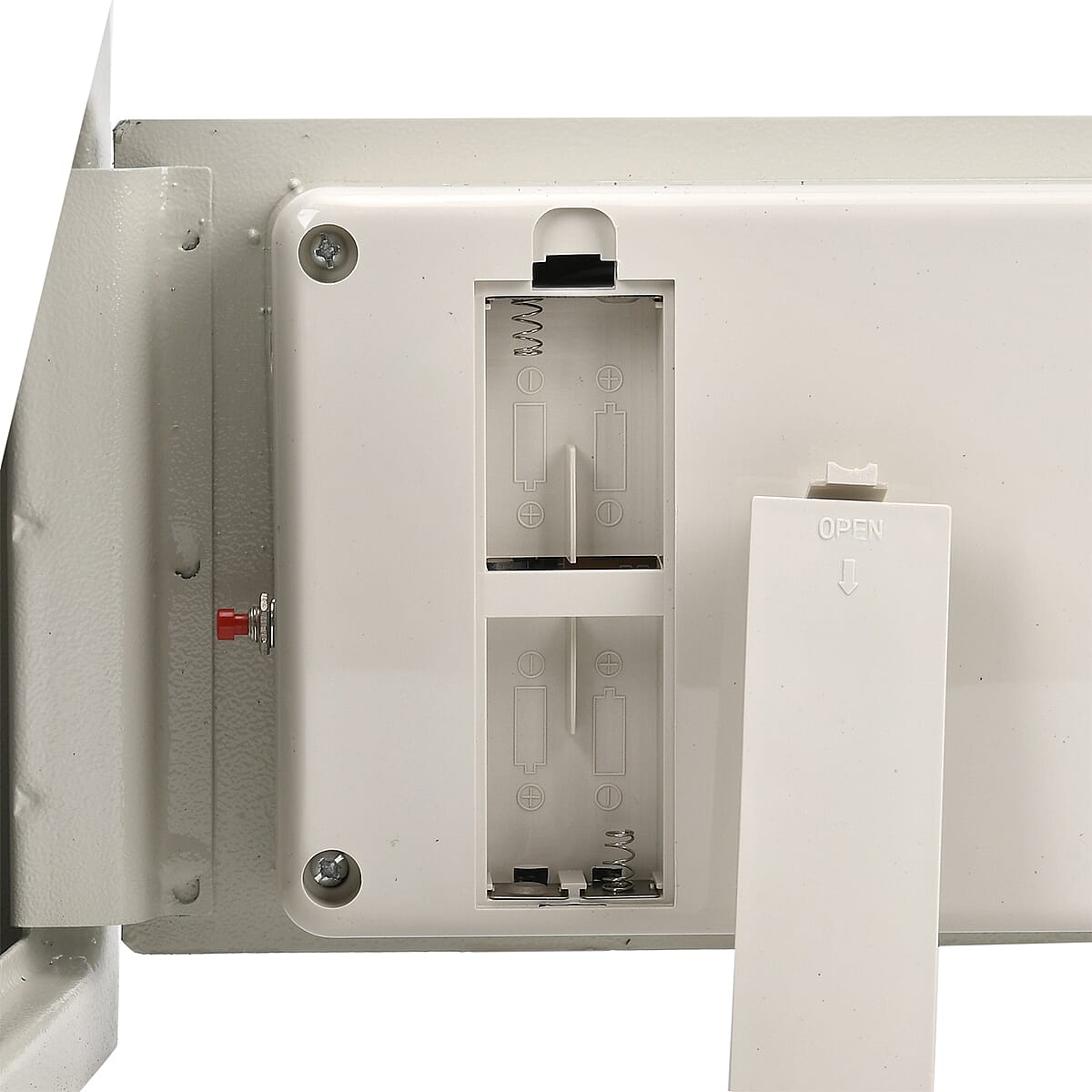 Safe Box with Password Lock and Two Emergency Keys (Powered by 4xAA Batteries) image number 5