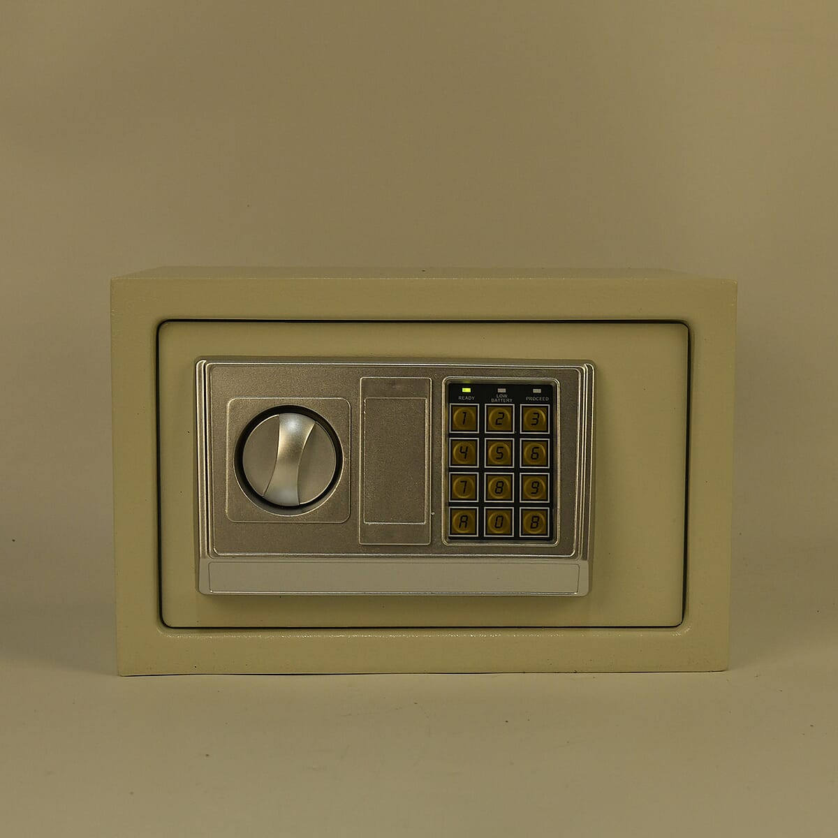 Safe Box with Password Lock and Two Emergency Keys (Powered by 4xAA Batteries) image number 6
