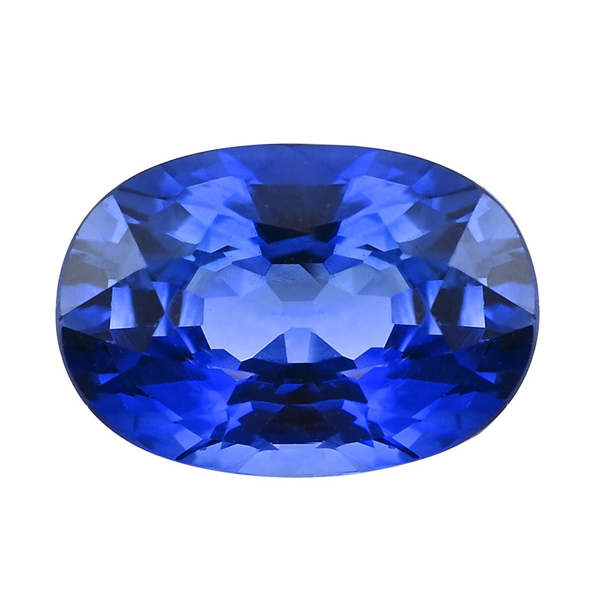 AAAA Ceylon Blue Sapphire (Oval Free Size) 3.33 ctw