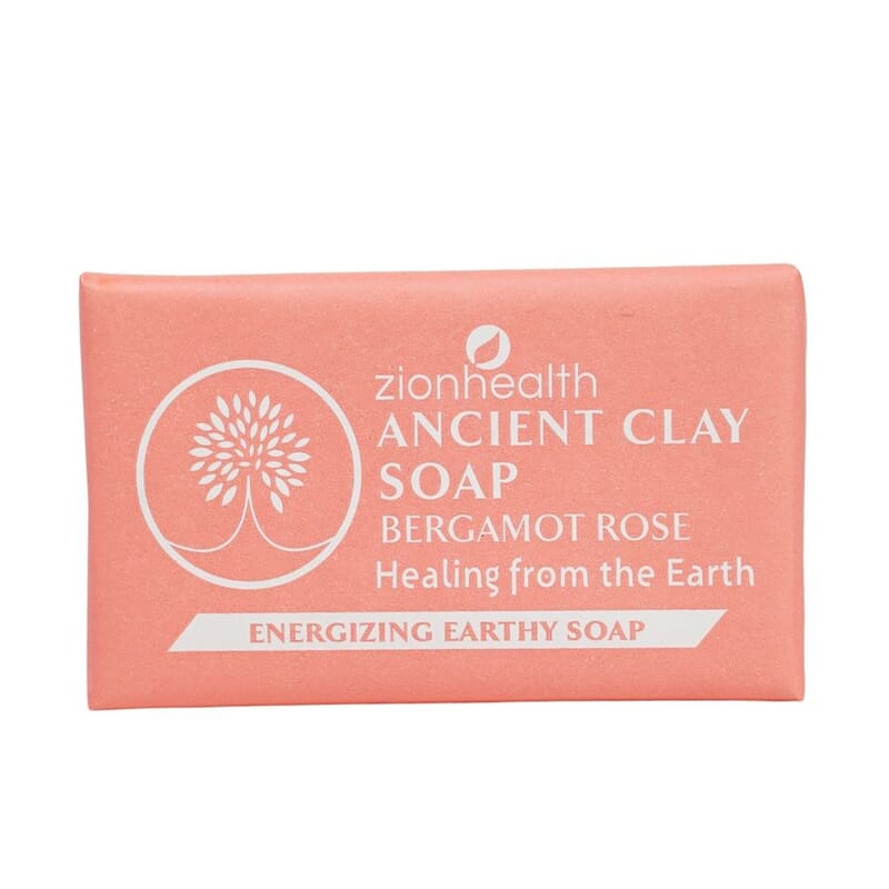 Zion Health Clay Soap Bergamot Rose 6 Oz (Ships in 8-10 Business Days)