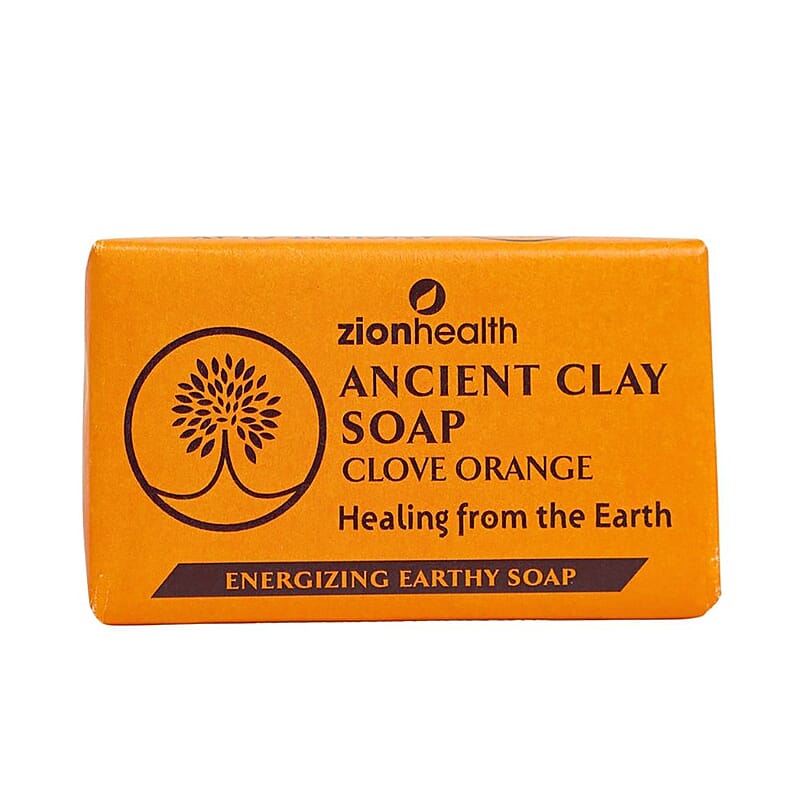 Zion Health Clay Soap Clove Orange 6 Oz (Ships in 8-10 Business Days)