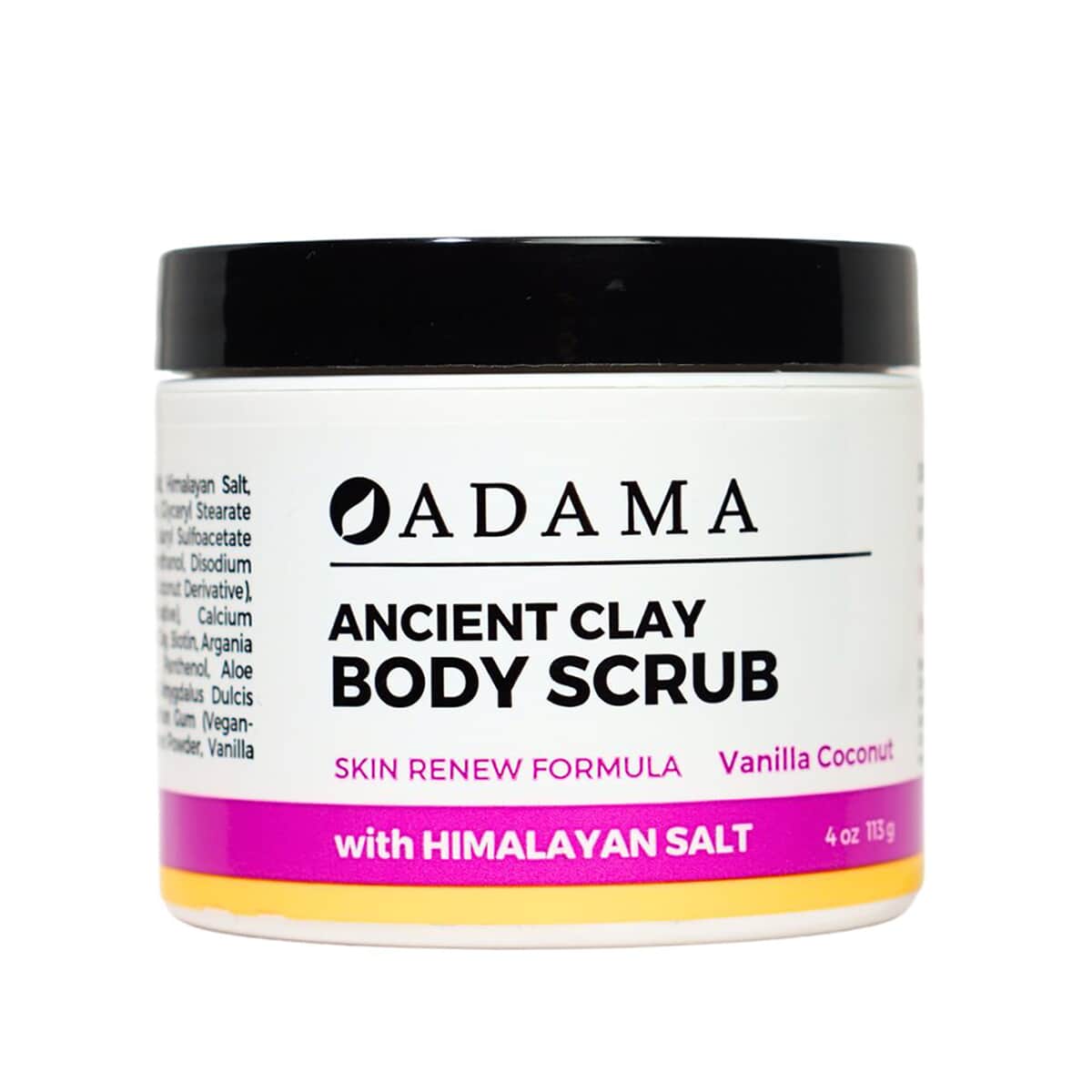 Clay Body Scrub w/ Sea Salt - Vanilla Coconut image number 0