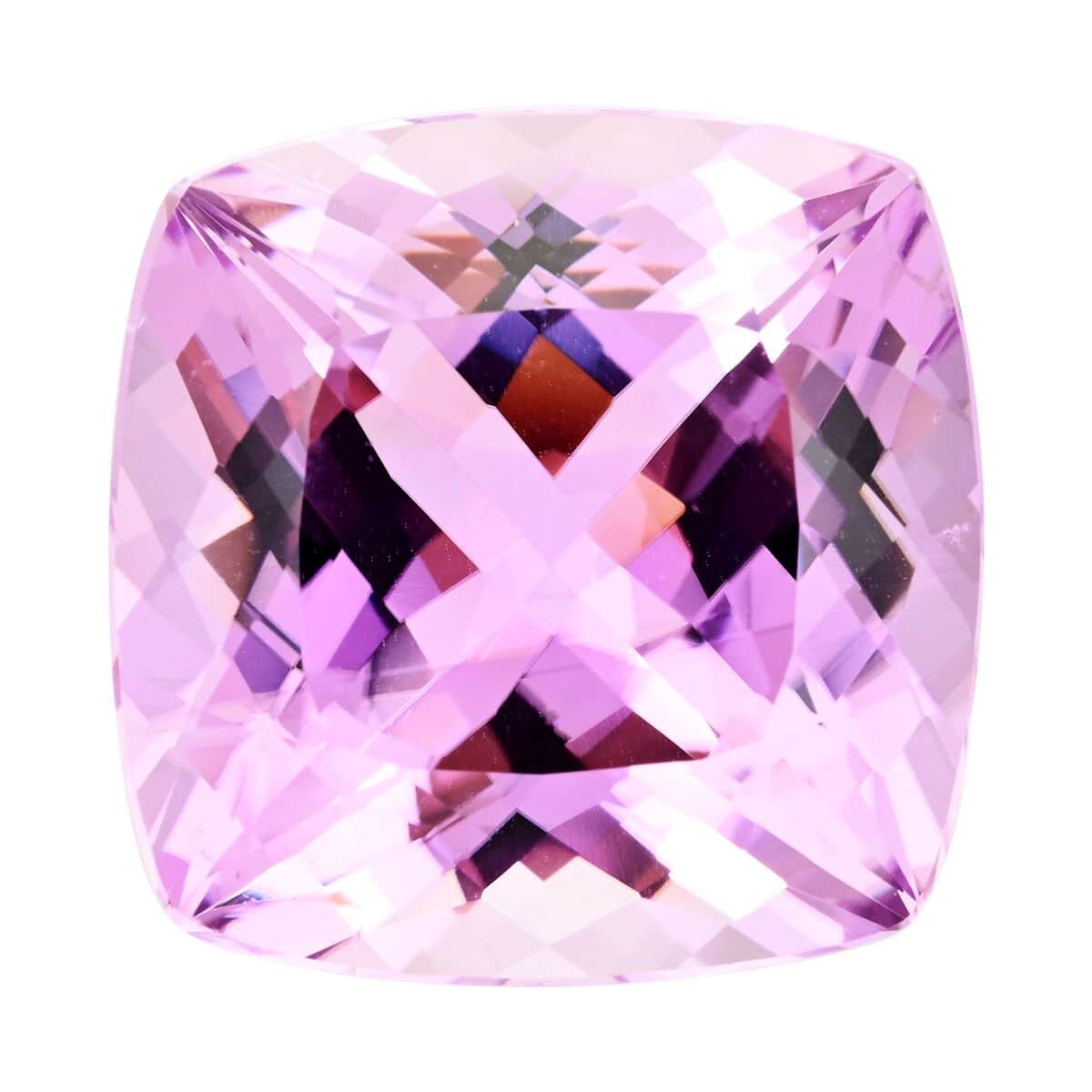 Certified & Appraised AAAA Patroke Kunzite (Cush Free Size) 27.50 ctw image number 0