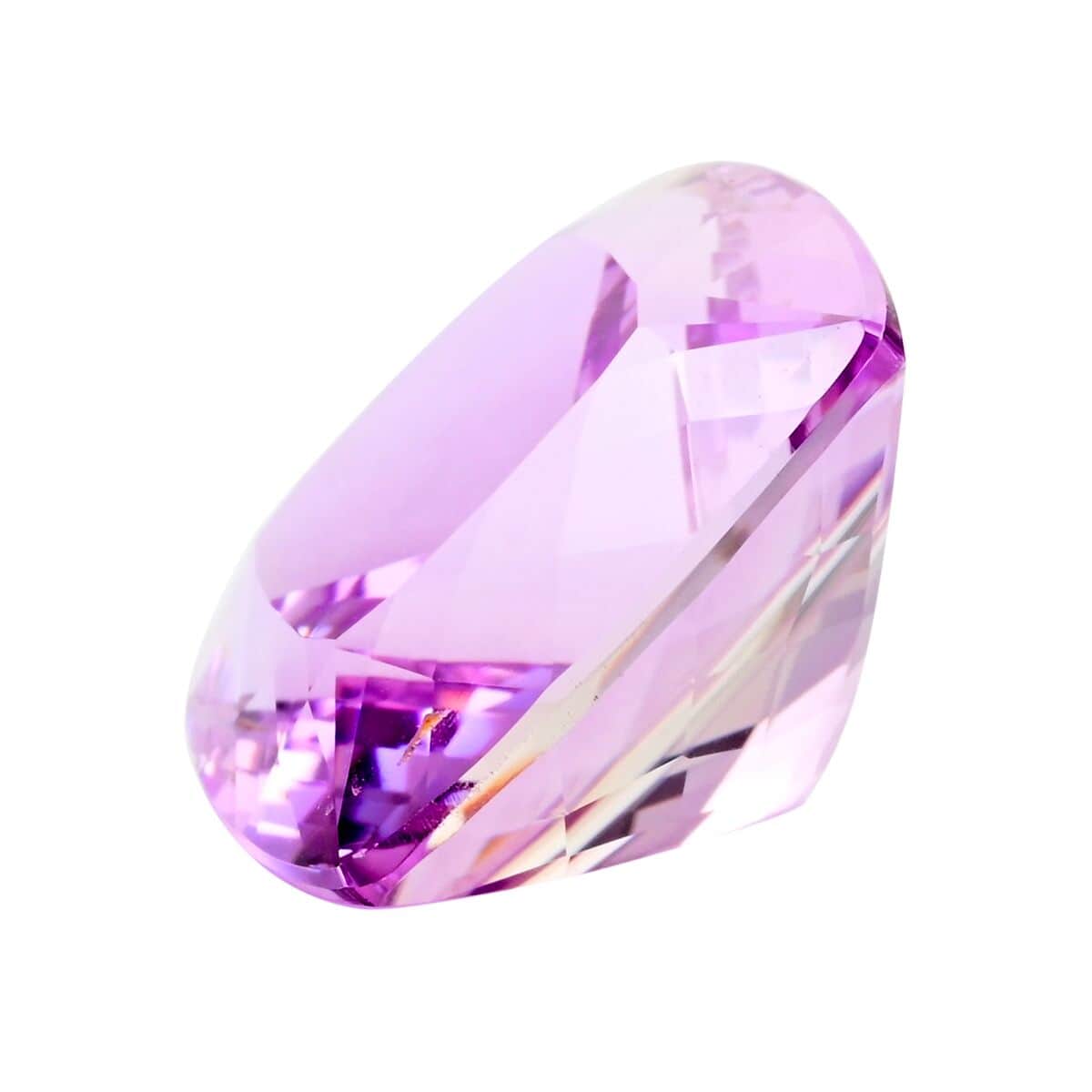 Certified & Appraised AAAA Patroke Kunzite (Cush Free Size) 27.50 ctw image number 1