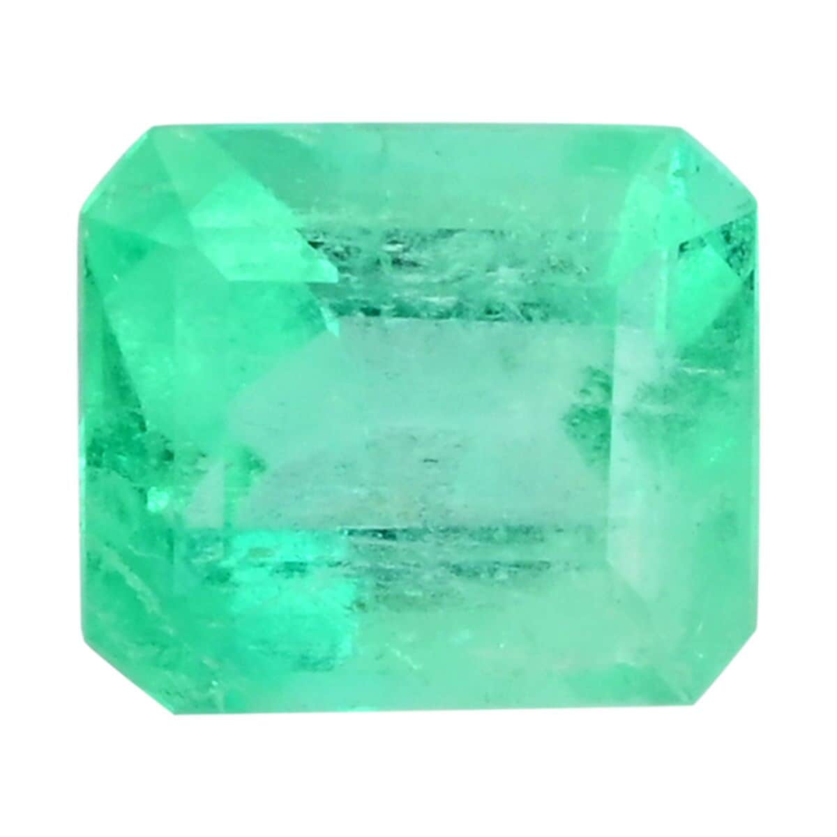 AAAA Boyaca Colombian Mint Emerald (Oct Free Size) 1.00 ctw image number 0