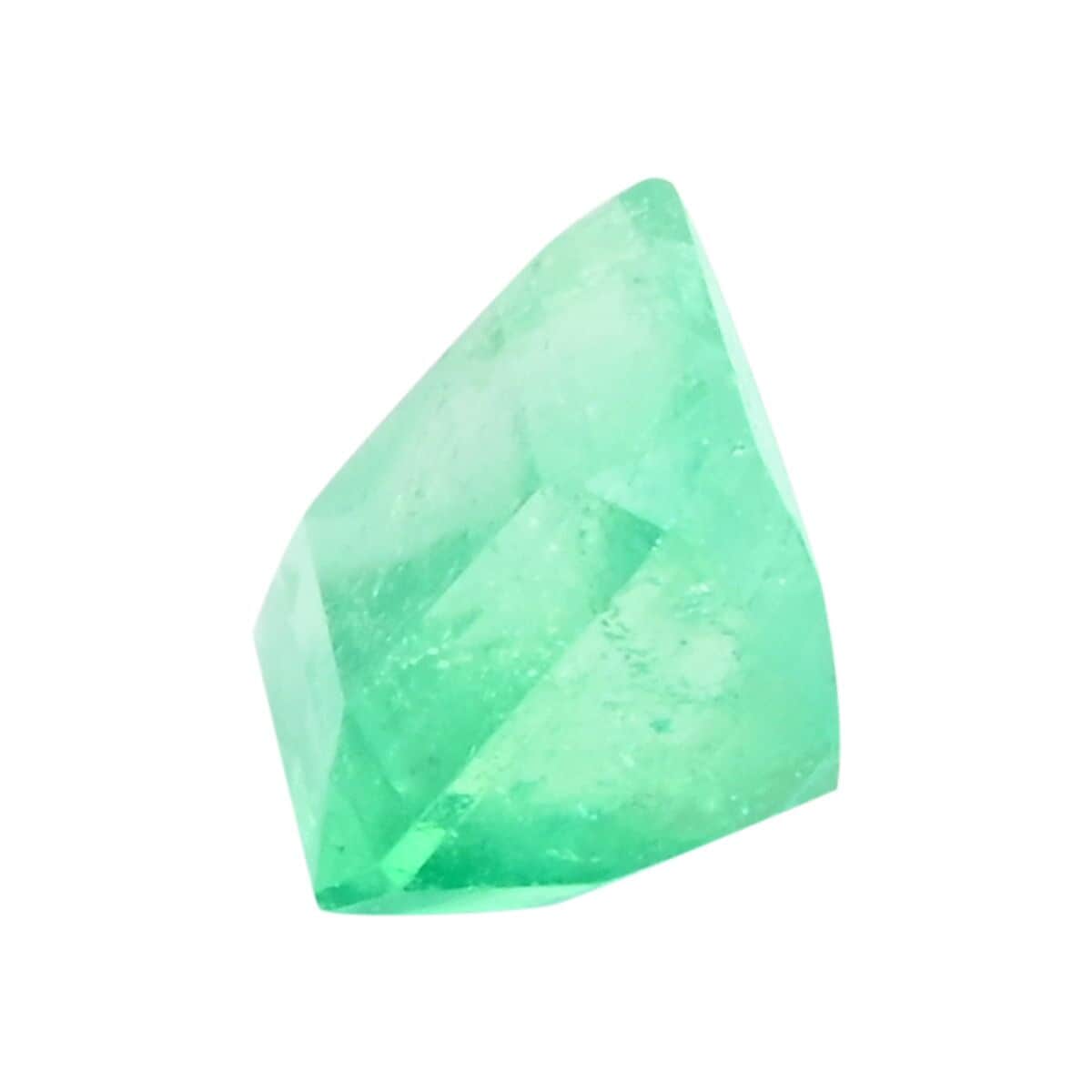 AAAA Boyaca Colombian Mint Emerald (Oct Free Size) 1.00 ctw image number 1