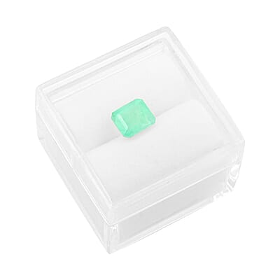 AAAA Boyaca Colombian Mint Emerald (Oct Free Size) 1.00 ctw
