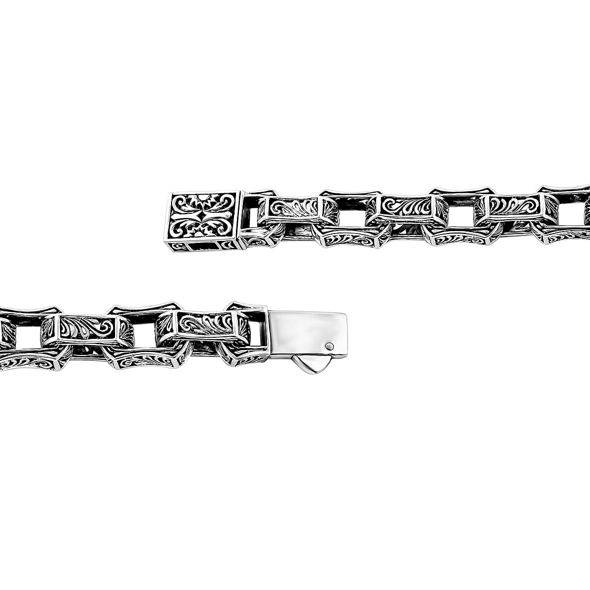 Bali Legacy Men's Bracelet in Sterling Silver (8.00 In) 40.36 Grams image number 4