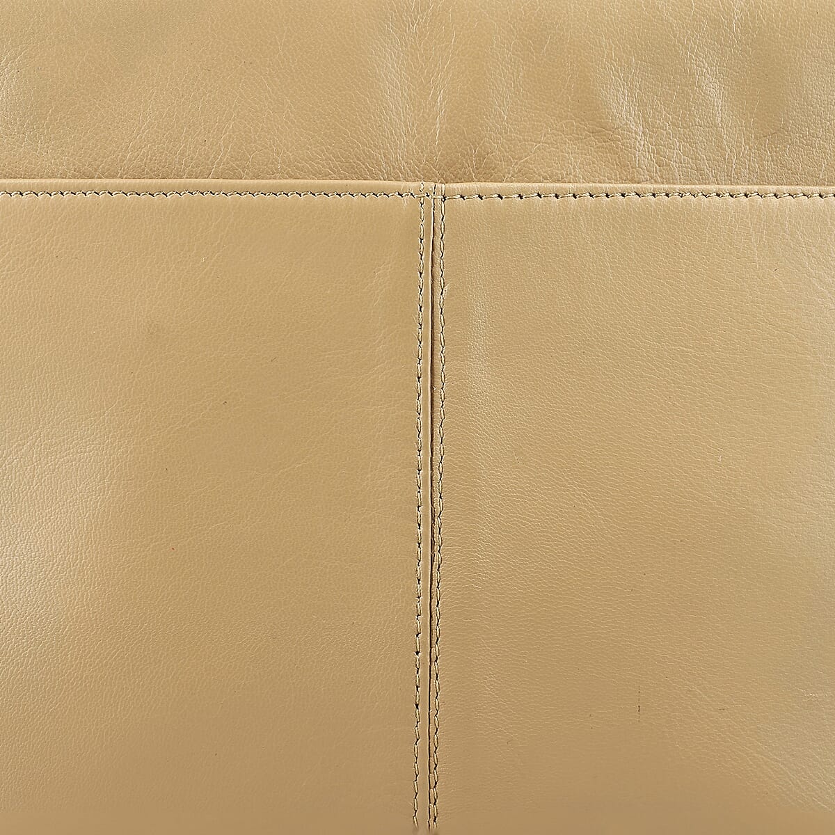 Tan Genuine Leather Embellished Crossbody Sling Bag image number 7