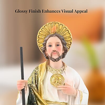 Closeout Multi Color Polyresin St. Jude Figurine